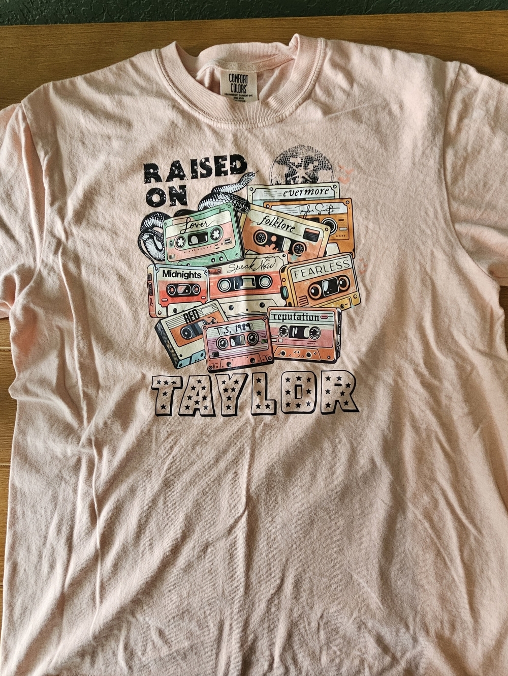 Womens Raised on Taylor Swift T Shirt Size Medium